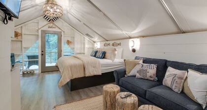 #7 Fishing Lure Luxury Glamping Tent Fishing Theme