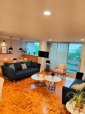 Living area - Cogedor Apartamento EN EL Corazon DE Condesa Cuidad DE Mexico (Ciudad de México)