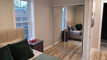 1 slaapkamer, een bureau, gratis wifi, beddengoed