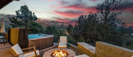 Bain à remous extérieur