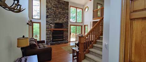 Smart TV, video games, DVD player, books