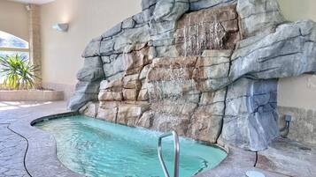 Indoor pool, a heated pool