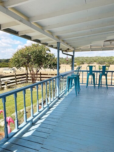 Escape the city Life, sit on the Big Porch at Farmhouse with open pasture views