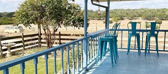 Escape the city Life, sit on the Big Porch at Farmhouse with open pasture views