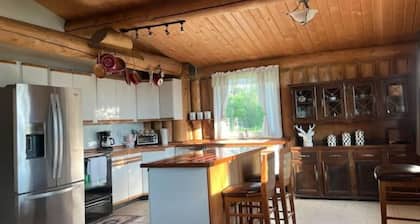 Peaceful cabin on gravel pits