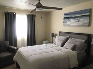 1 bedroom, desk, iron/ironing board, free WiFi