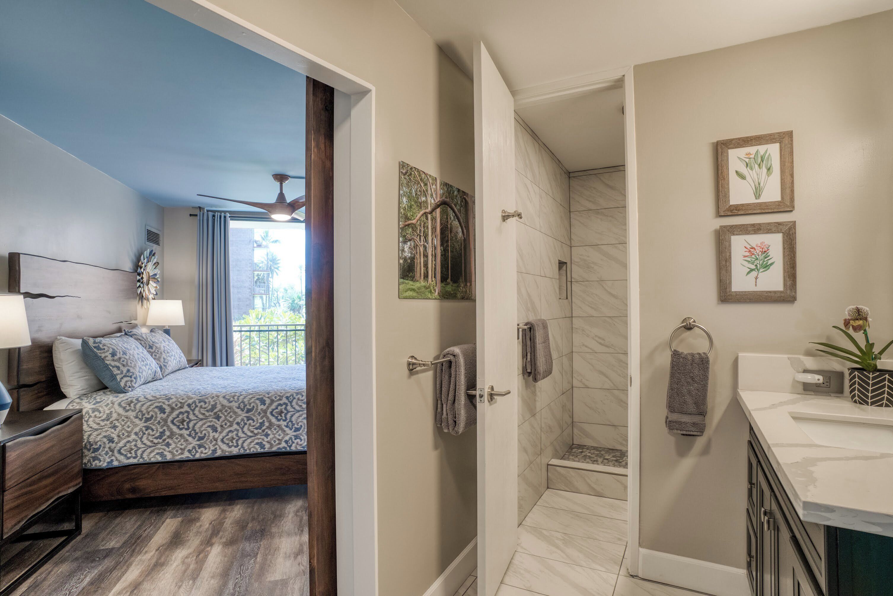 Luxury Condo, 1 Queen Bed with Sofa bed, Ocean View, Beachside | 1 bedroom, premium bedding, individually decorated