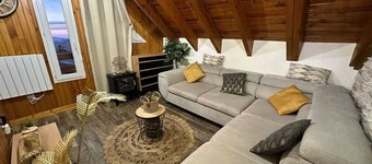 Superbe Loft Cocooning en Montagne Avec Balcon