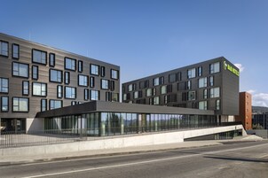 Overnatningsstedets facade