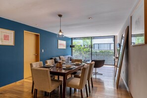 Superior Apartment, 2 Bedrooms, Balcony | Dining room - Capitalia Temistocles Polanco (Mexico City)