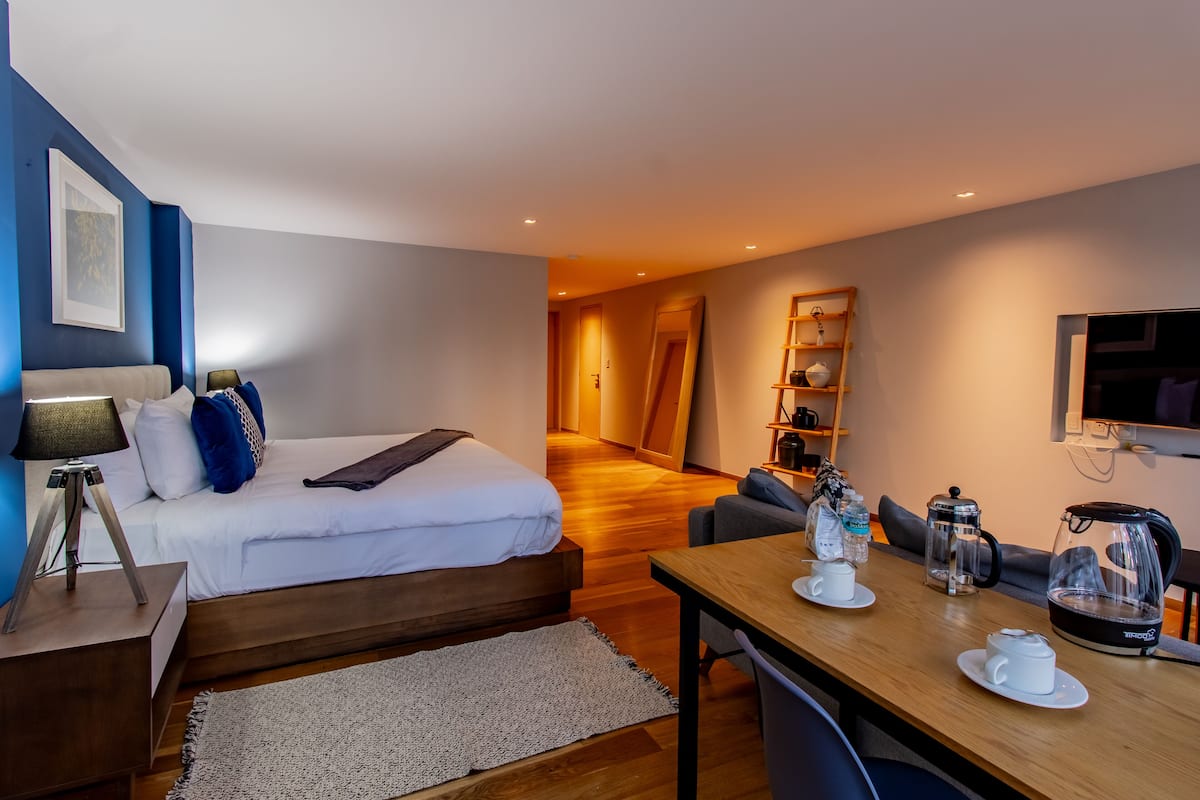 1 camera, biancheria da letto di alta qualità, una cassaforte in camera