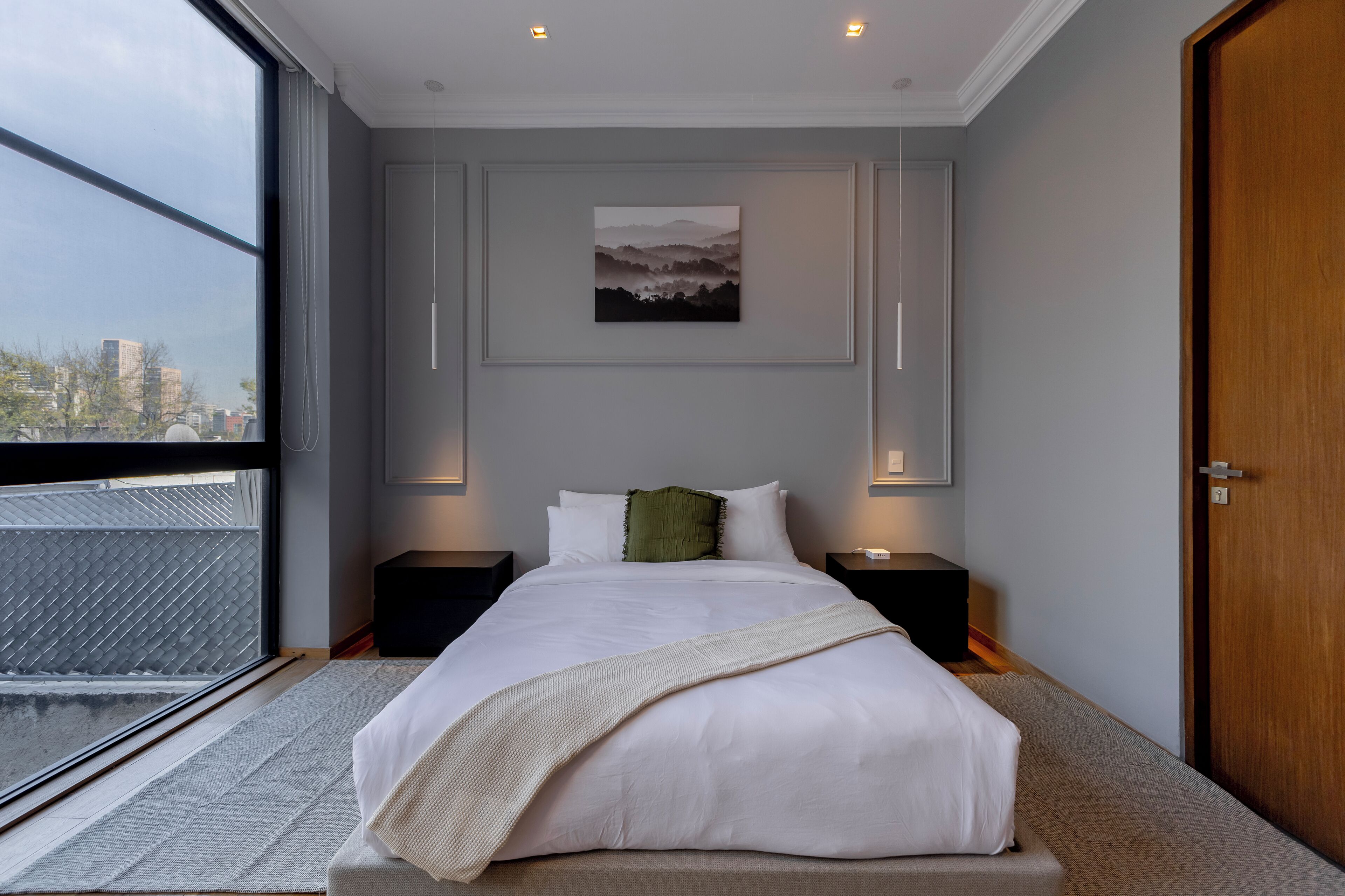 Deluxe Apartment, 2 Bedrooms, Balcony | Premium bedding, in-room safe, laptop workspace, blackout drapes