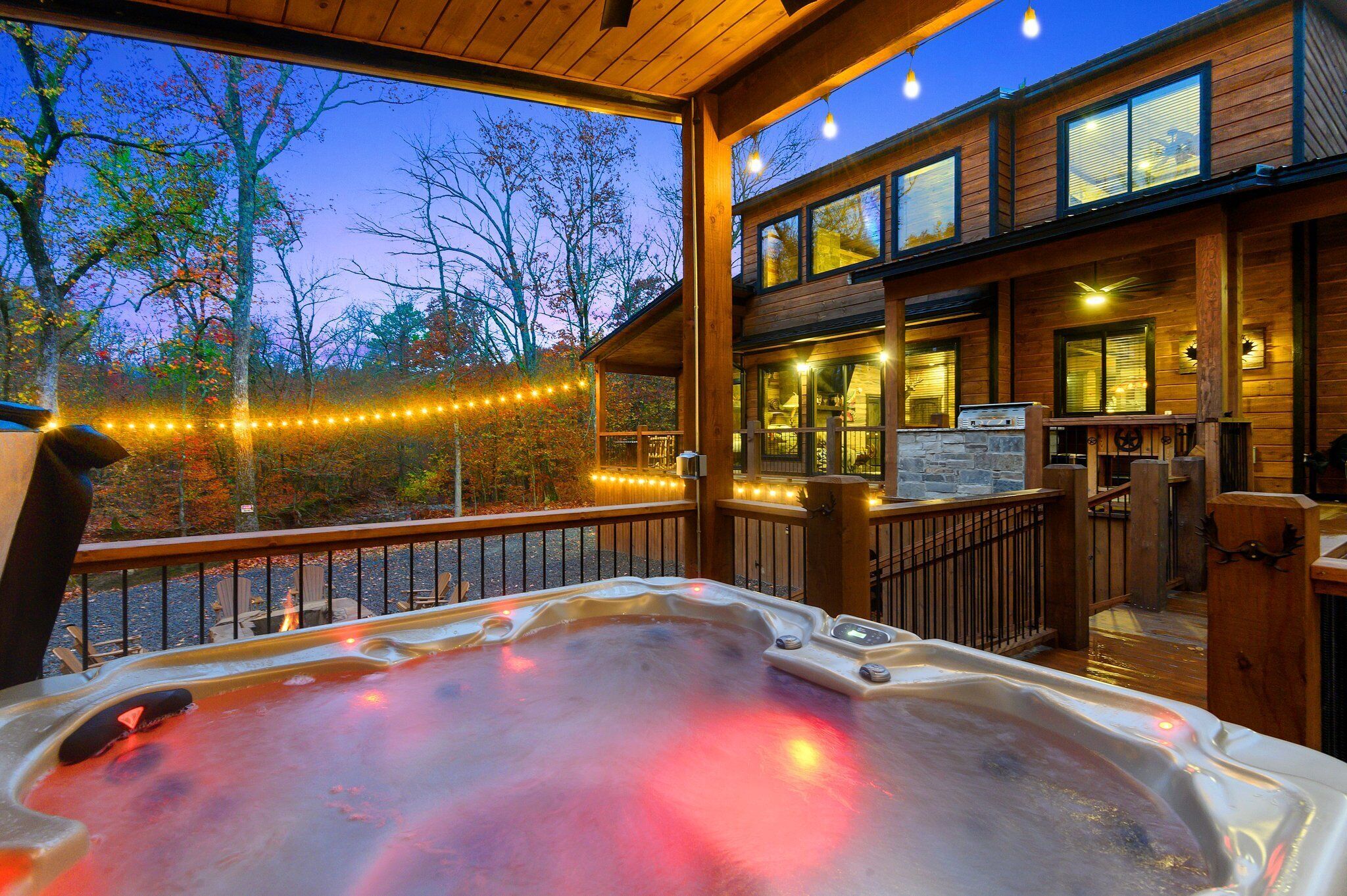 Bain à remous extérieur