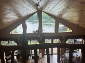 Dining - 3 Bedroom cabin on South Pond in Stark NH (Stark)