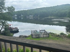Property grounds - 3 Bedroom cabin on South Pond in Stark NH (Stark)