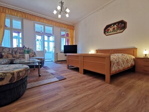 1 Schlafzimmer, kostenloses WLAN, Bettwäsche
