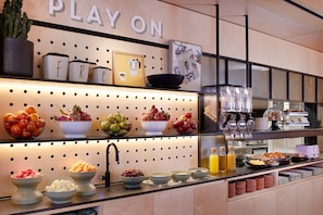 Daily buffet breakfast for a fee - Moxy Sydney Airport (Mascot)