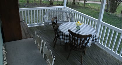 Cozy country "unplugged" upstairs apartment with lots of room for family fun.