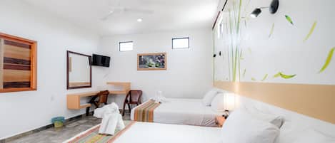 Family Quadruple Room, 1 Bedroom | Premium bedding, down comforters, Select Comfort beds