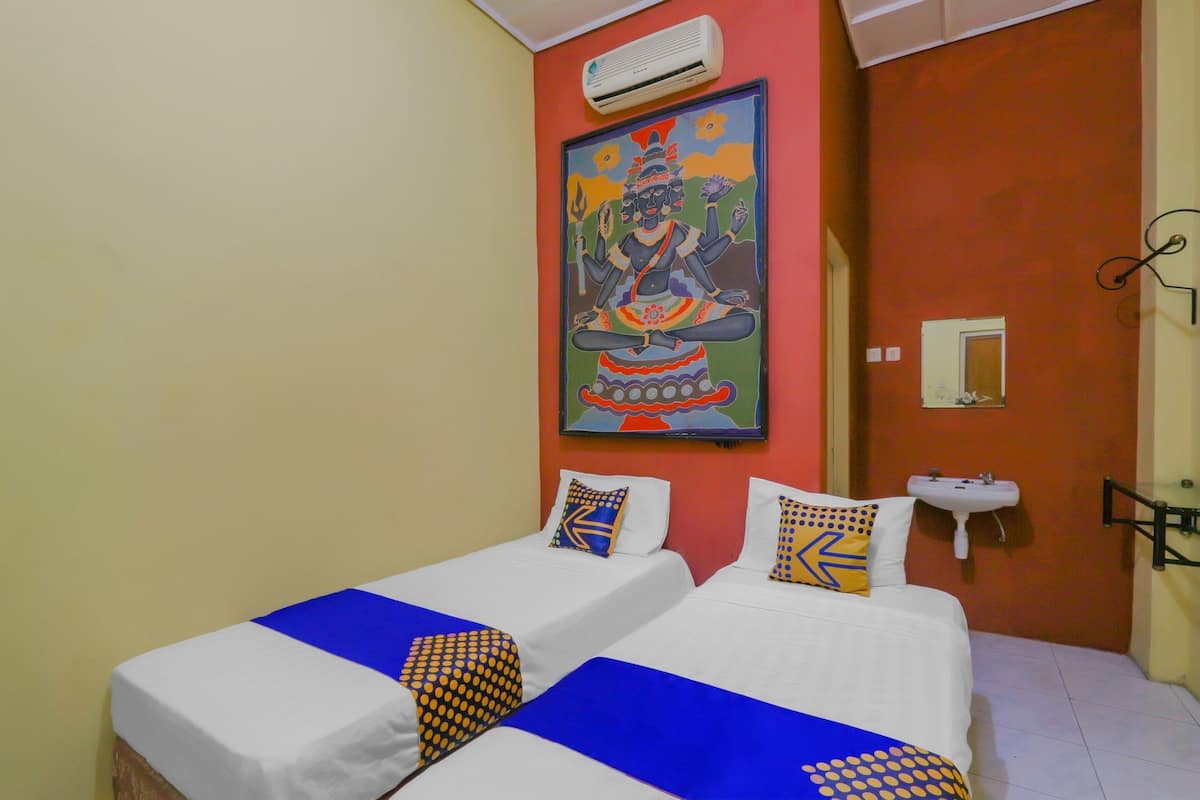 Habitación con 2 camas individuales | Ropa de cama