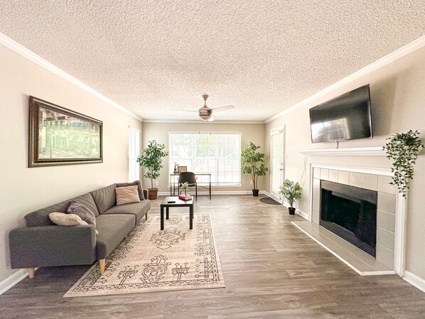 Smart-tv och böcker