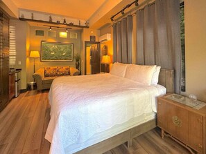 1 bedroom, desk, iron/ironing board, WiFi