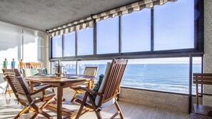 Dining - Espacio Sobre MAR 16 - Primera Línea de Playa - Piscina y Parking (Cullera)
