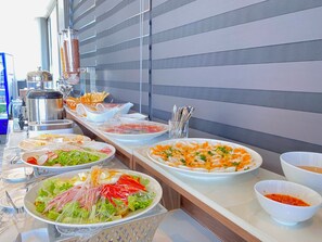 Free daily local cuisine breakfast