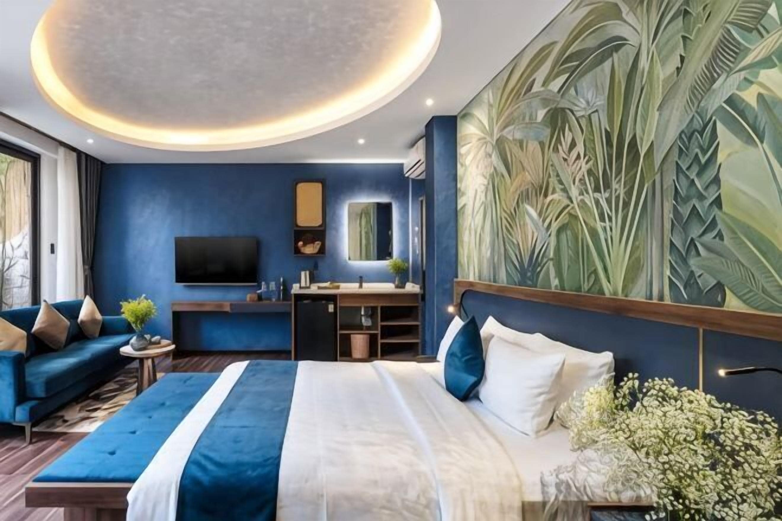 Premium bedding, memory foam beds, minibar, individually decorated