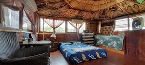 Peralatan tempat tidur hipoalergenik, bar mini, Wi-fi percuma