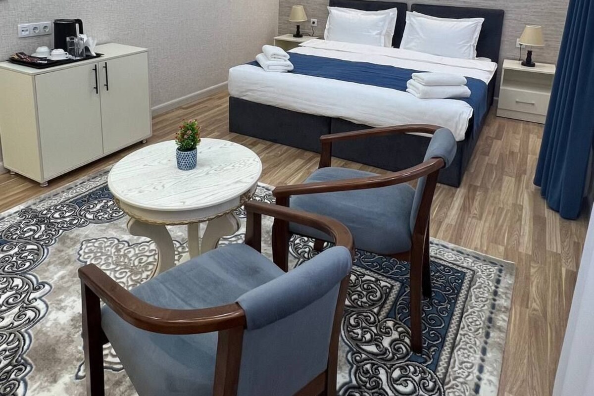 Standard Double or Twin Room, Non Smoking, City View | In-room safe, desk, laptop workspace, blackout drapes