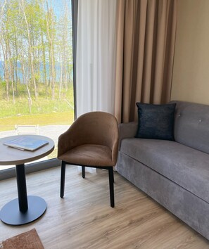 Luxury-Apartment, 2 Schlafzimmer, Terrasse, Meerblick