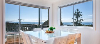 Beachfront family home