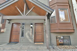 Exterior detail - Village Point Buffalo Townhome • Private Hot Tub • Near Quick Silver Lift, In Breck (Breckenridge)