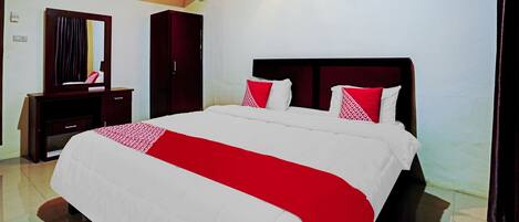 Free WiFi, bed sheets