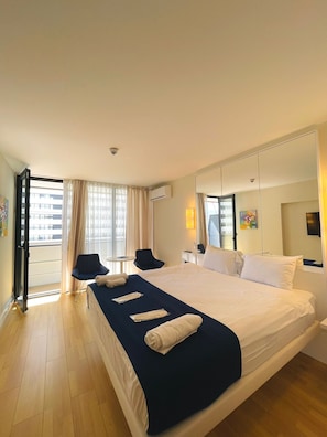 1 غرفة نوم وخدمة الإنترنت