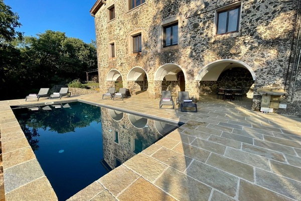 heated swimming pool