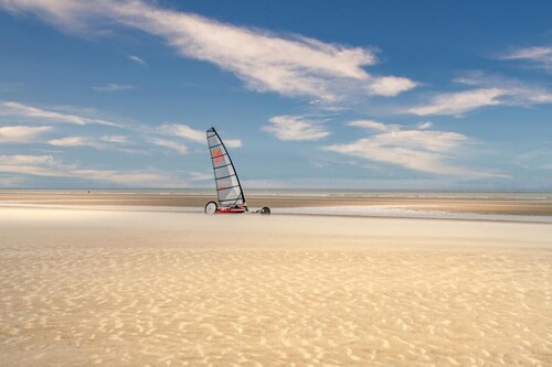 Entre terre et mer,la campagne à 700 m de la plage