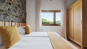 1 slaapkamer, een strijkplank/strijkijzer, gratis wifi, beddengoed