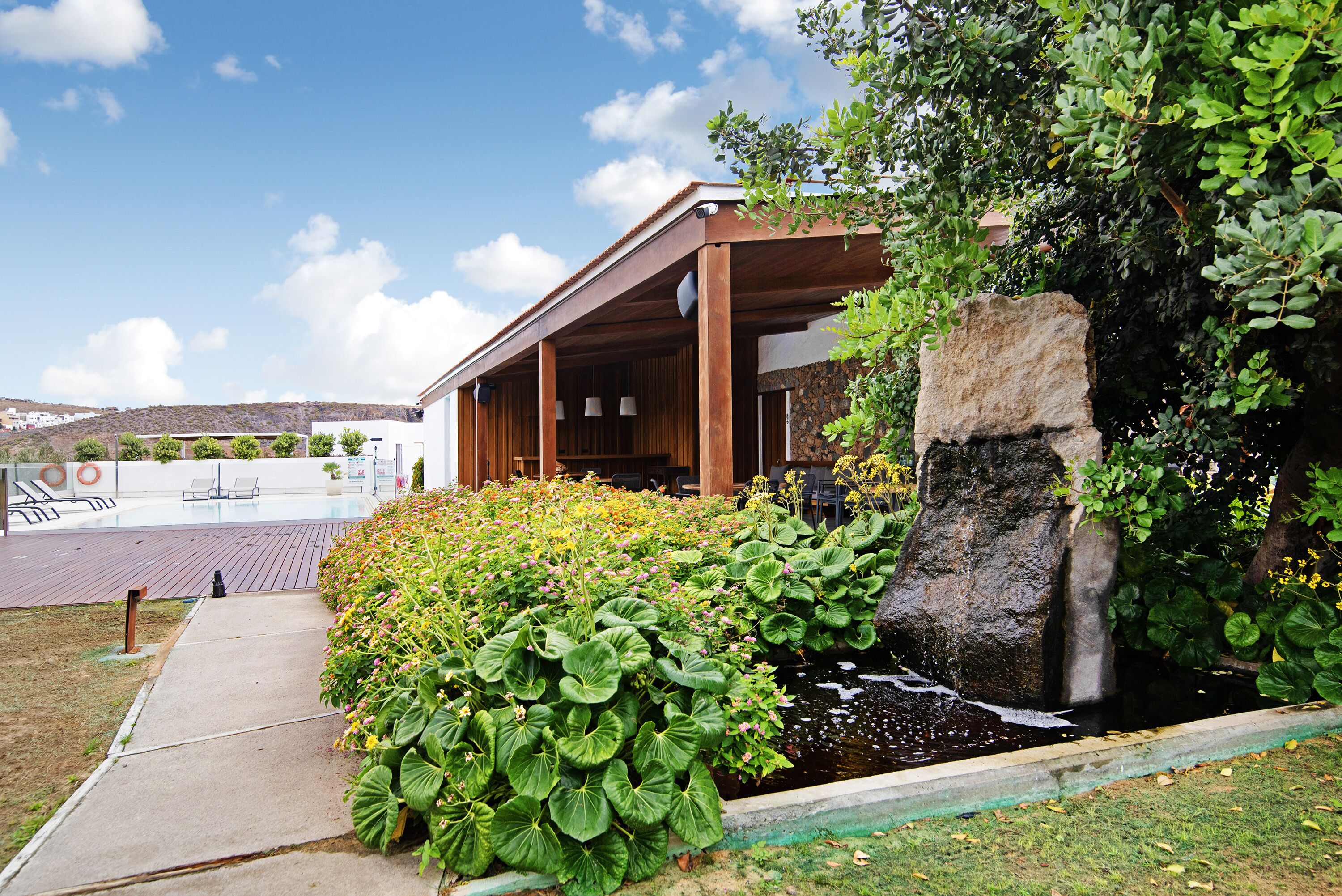 Terrein van de accommodatie