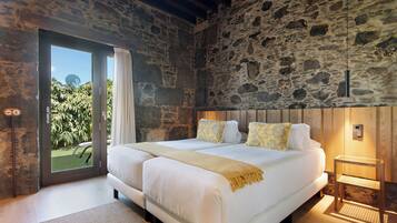 1 slaapkamer, een strijkplank/strijkijzer, gratis wifi, beddengoed