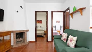 2 soverom, strykejern/-brett, wi-fi (inkludert) og sengetøy