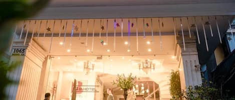 Fassade der Unterkunft