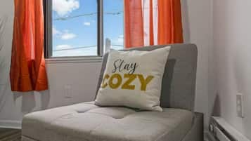 Design Apartment | 1 bedroom, premium bedding, memory-foam beds, bed sheets