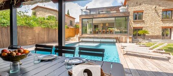 Location à la Semaine D'une Superbe Villa de Charme sur Montpellier Avec Piscine