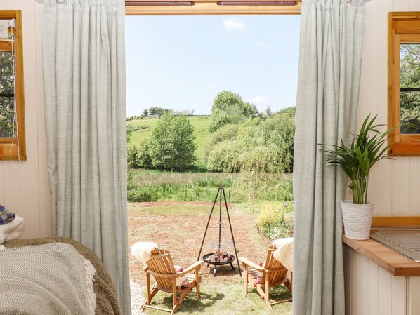 View from property - Coombe Valley Shepherd's Hut (Newton Abbot)