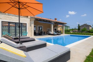 Pool - Luxury Villa Istra Maruzini with private pool in Rovinj,  Istria (Maružini)