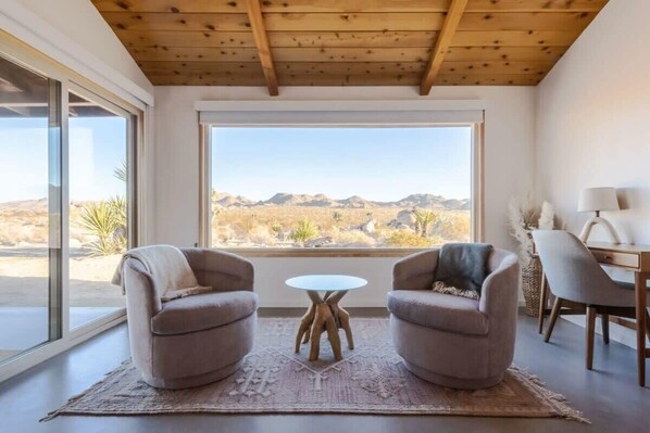 TV, fireplace, stereo, offices