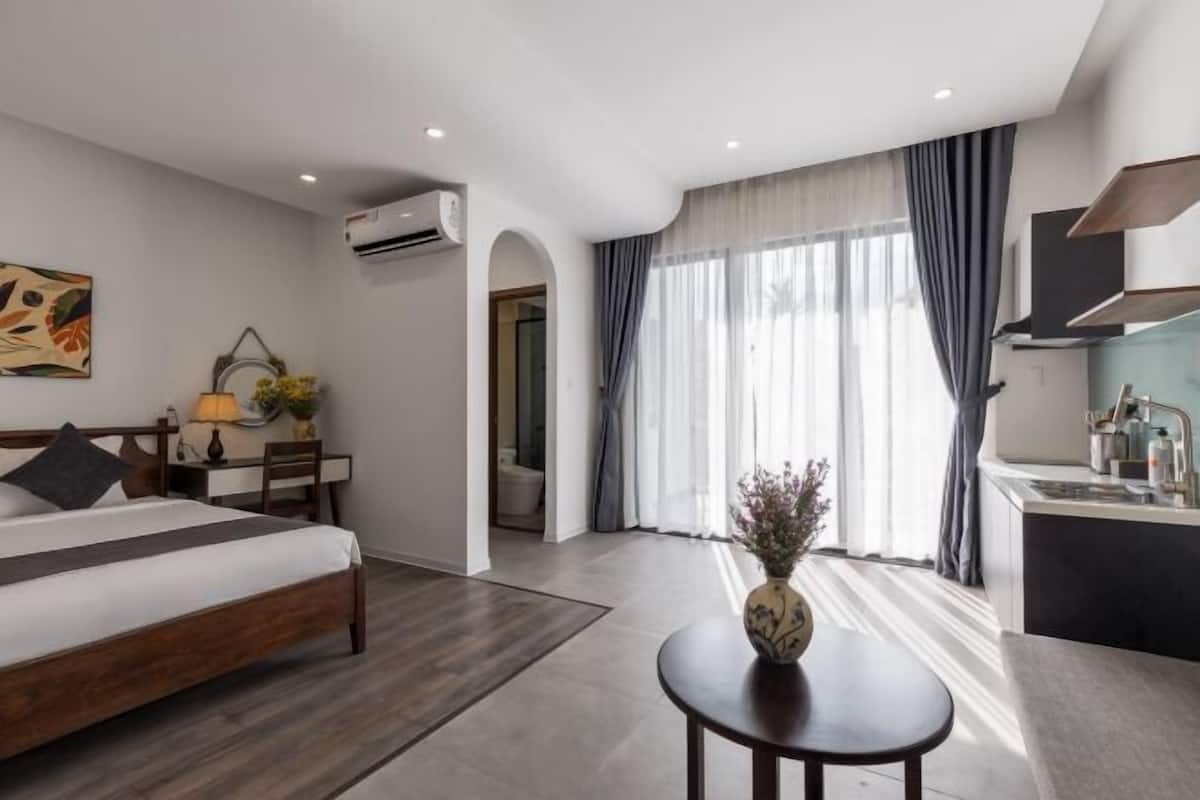 1 habitación, ropa de cama de alta calidad y camas con efecto memoria