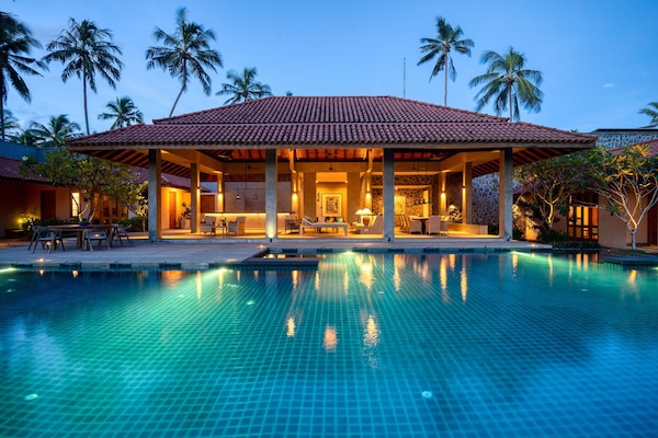 Front of property – evening/night